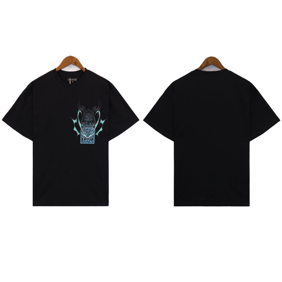 WHO DECIDES WAR Graphic T-Shirt Black Unisex Oversized Streetwear Cotton Tee