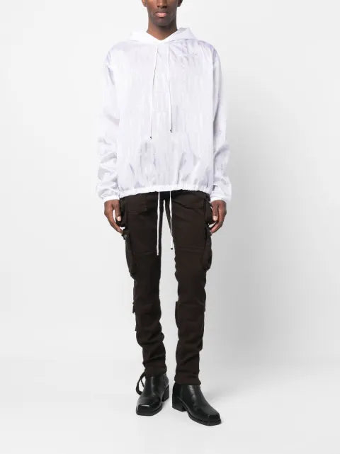 AMIRI all-over logo print hoodie