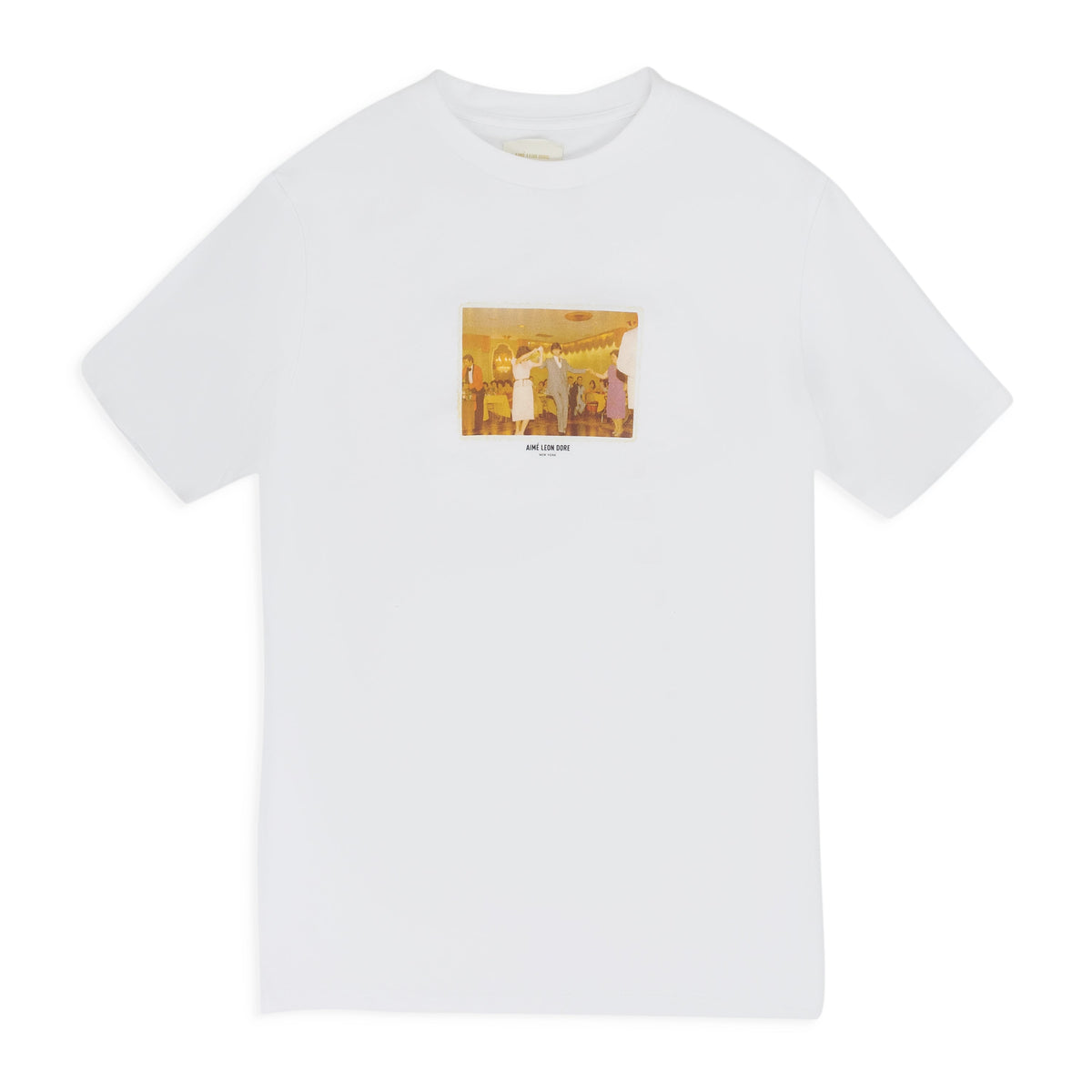 White SS Photo Tee