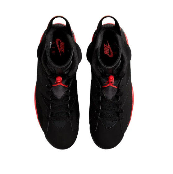 Air Jordan 6 Retro 'Black/Light Crimson' Men's Sneakers CT8529-001