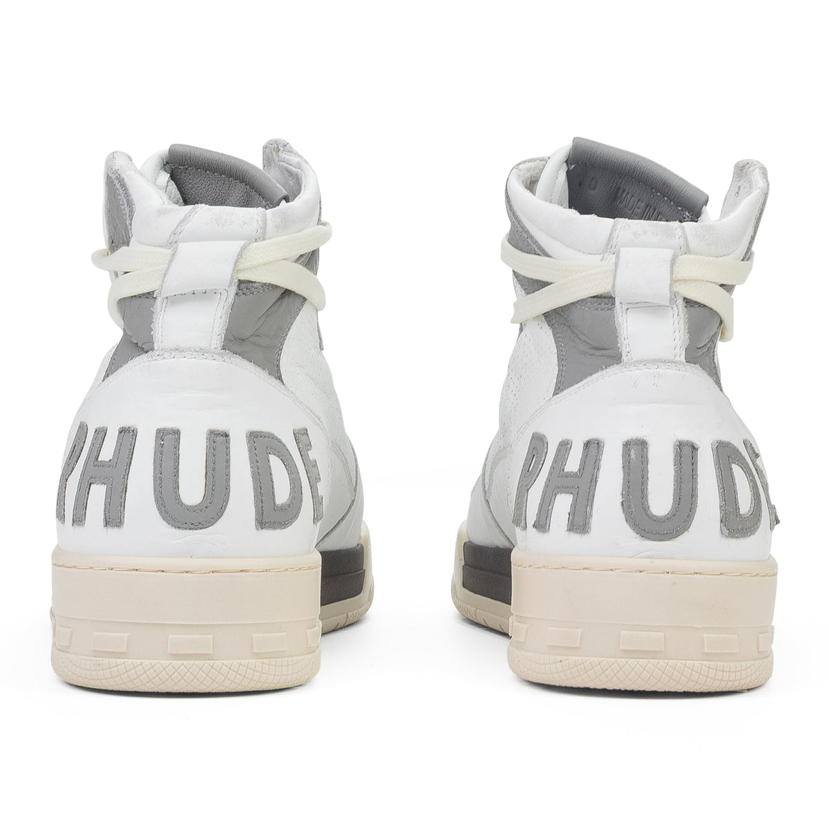 WHITE RHECESS MID SNEAKERS