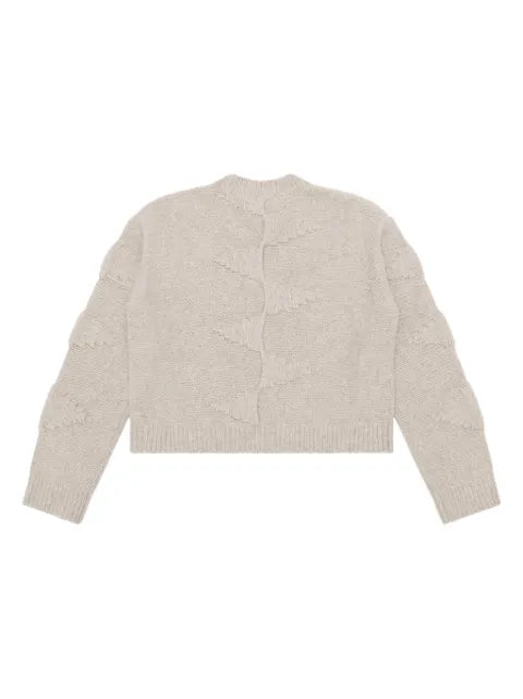 HELIOT EMIL spiral-knit wool sweater