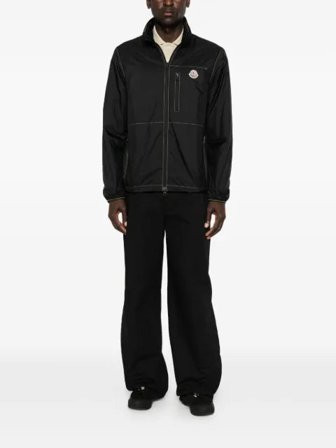 Moncler Arrakis zip logo-patch jacket