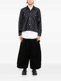 Black Comme Des Garçons loose-fit denim jacket
