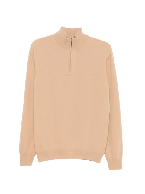 SERGIO MORETTI FIRENZE half-zip sweater
