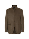 Zegna dark olive green multimélange Oasi cashmere II Conte jacket