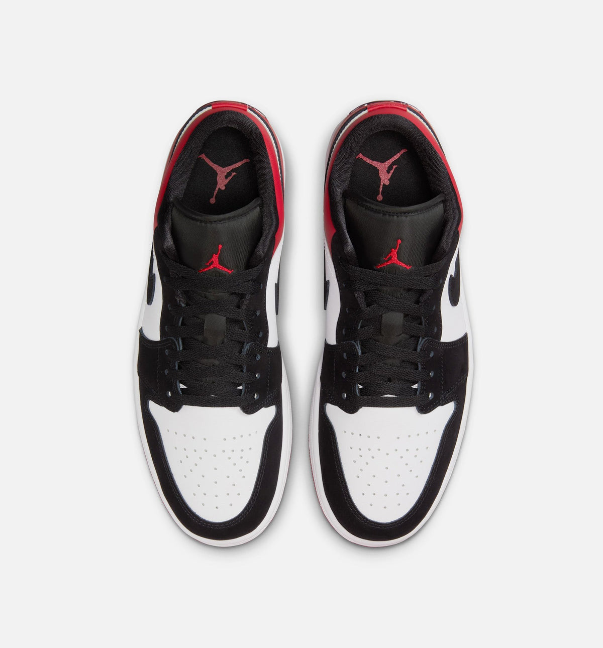 Air Jordan 1 Low SE Men's Sneakers - White / University Red / Black