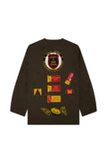 Needles Shooting patch-detail waxed-cloth jacket