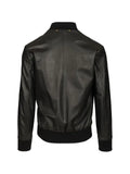 Paul Smith leather bomber jacket