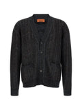 Missoni zigzag-knit V-neck cardigan