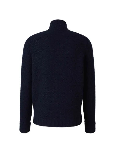 Fedeli textured-stitch cardigan