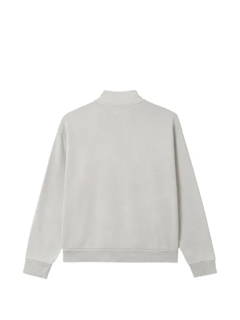 izzue logo-print zip-up sweatshirt