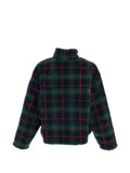 FOUND check-pattern fleece jacket