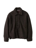 A Kind of Guise Plan button-placket pullover jacket