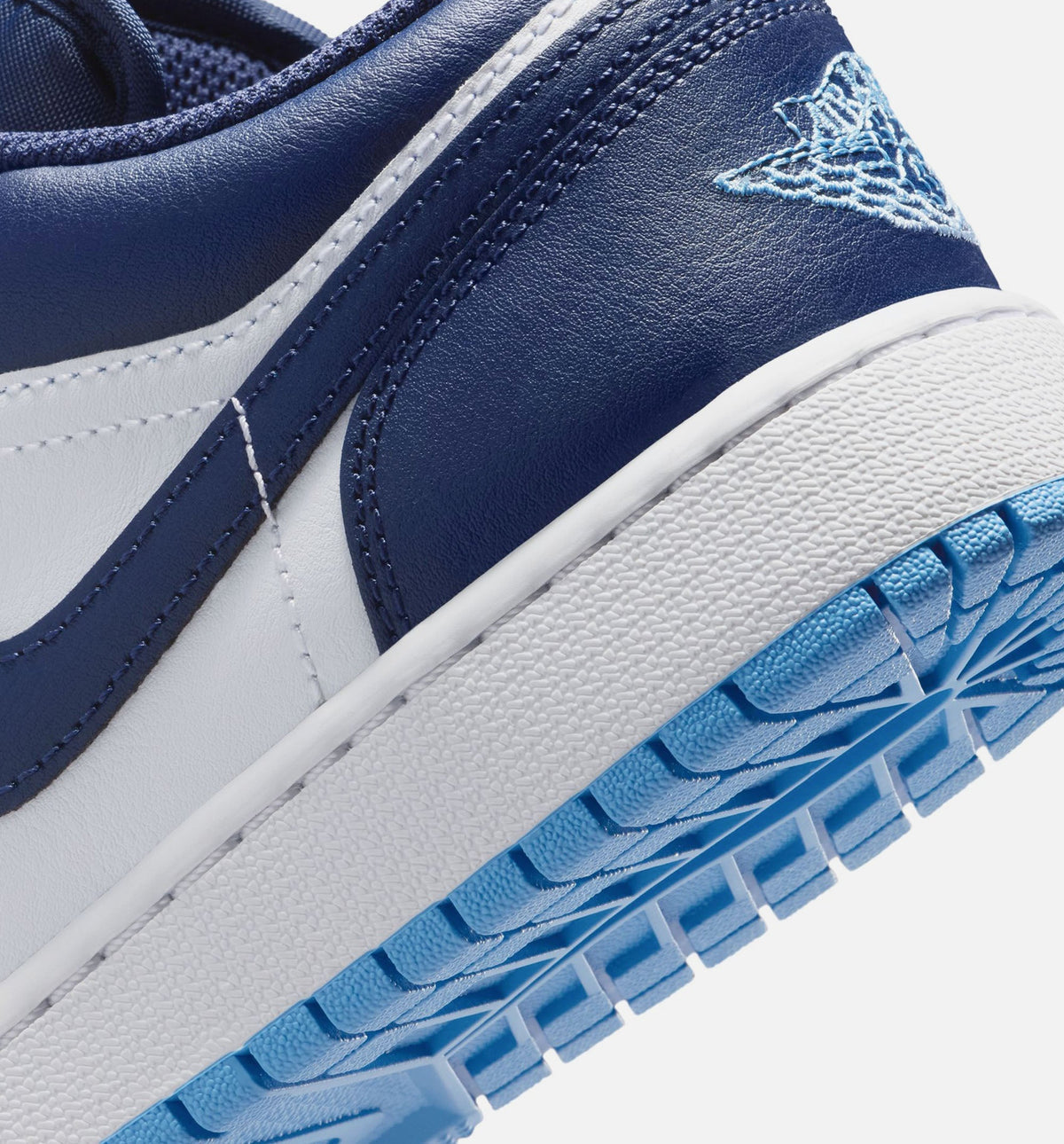 Air Jordan 1 Low Grade School Lifestyle Shoes - Midnight Navy
