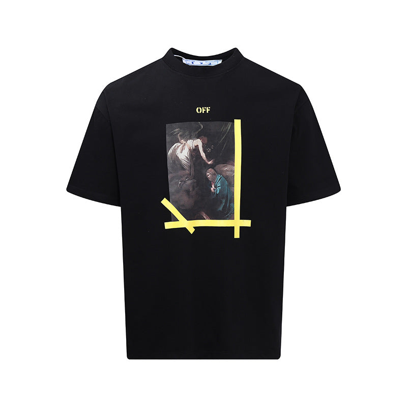 Off-White Arrow Graphic Crew Neck T-Shirt Unisex