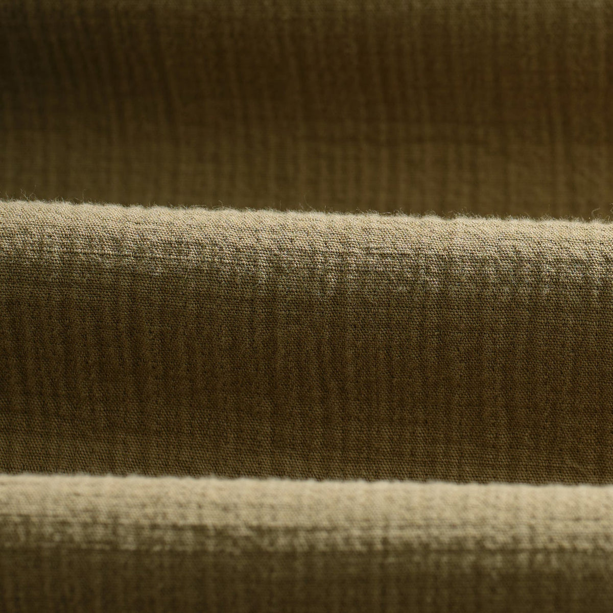 Wax London Eldon Jacket Cotton Linen Crinkle: Khaki