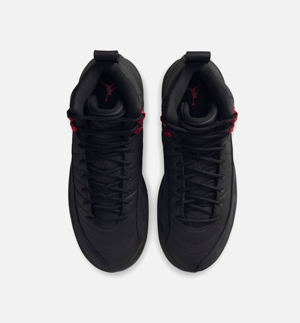 Air Jordan 12 Retro Bloodline Big Kids' Lifestyle Shoes - Black/Varsity Red