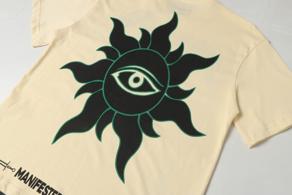 Godspeed Statue of Liberty Sun Eye Short-Sleeve T-Shirt