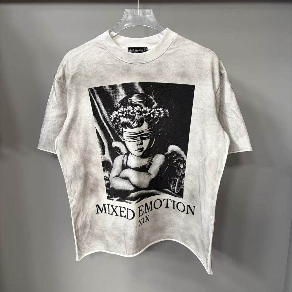 MIXED EMOTION Cherub Graphic Short-Sleeve T-Shirt