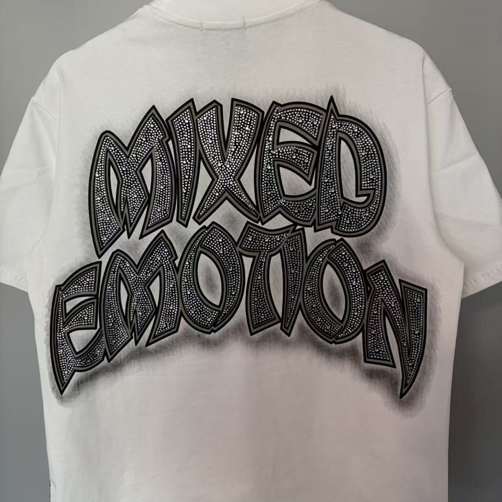 MIXED EMOTION Zombie Gothic Graphic T-Shirt