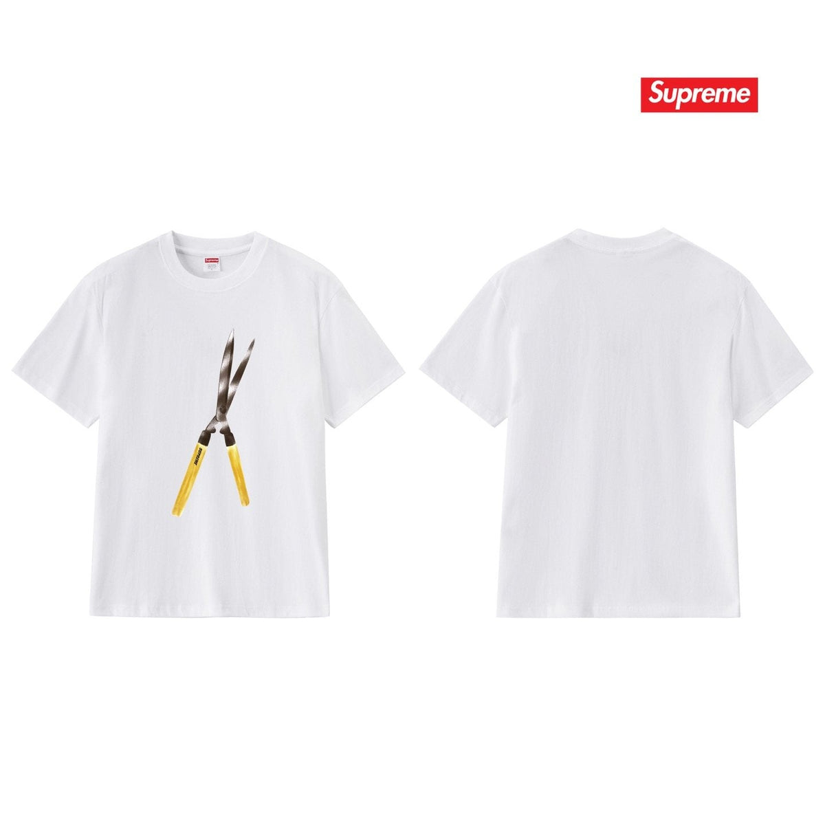 Supreme Pruning Shears Graphic T-Shirt