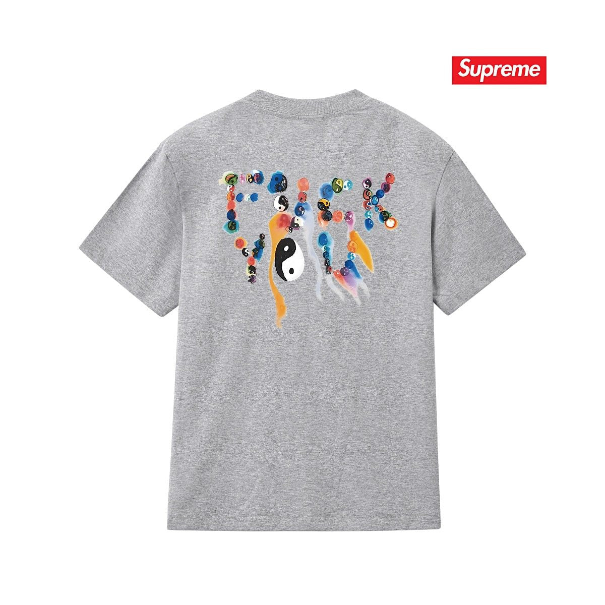 Supreme Front & Back Graphic Short-Sleeve T-Shirt