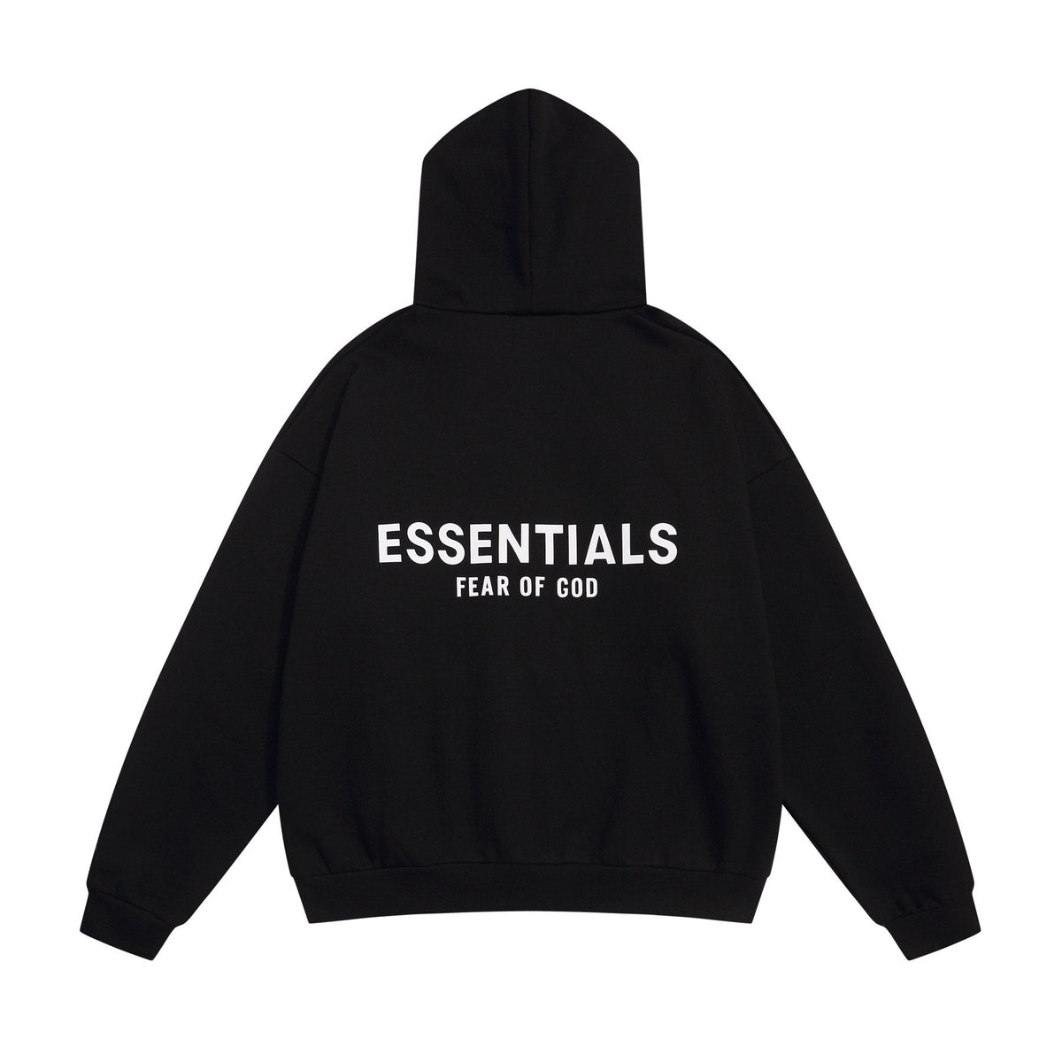 Fear of God Essentials Full-Zip Graphic Hoodie