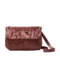 Wmns Nike Sportswear Futura 365 Faux Fur Crossbody Bag 'Red Sepia'