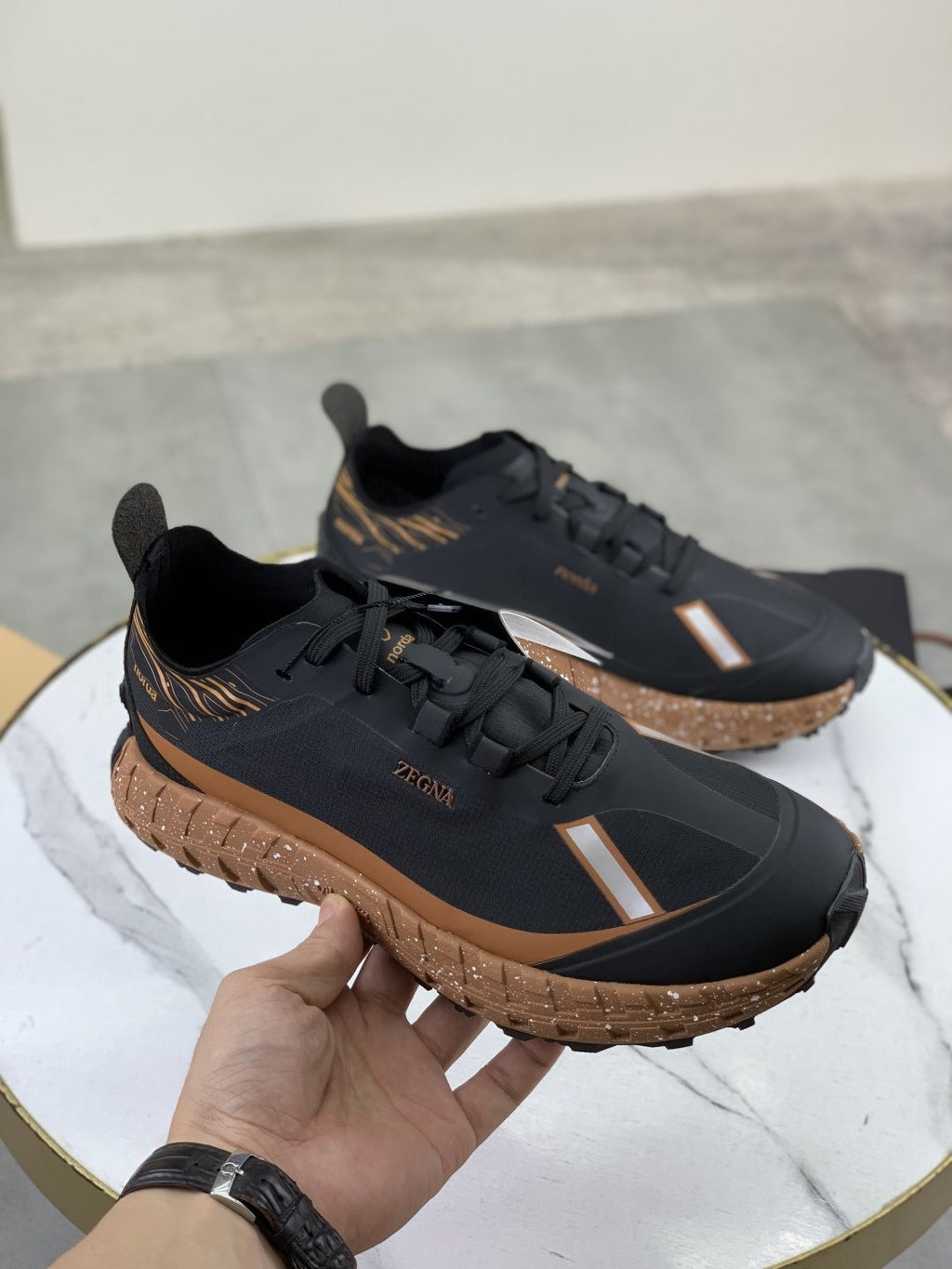 Zegna 001 Trail Running Shoes