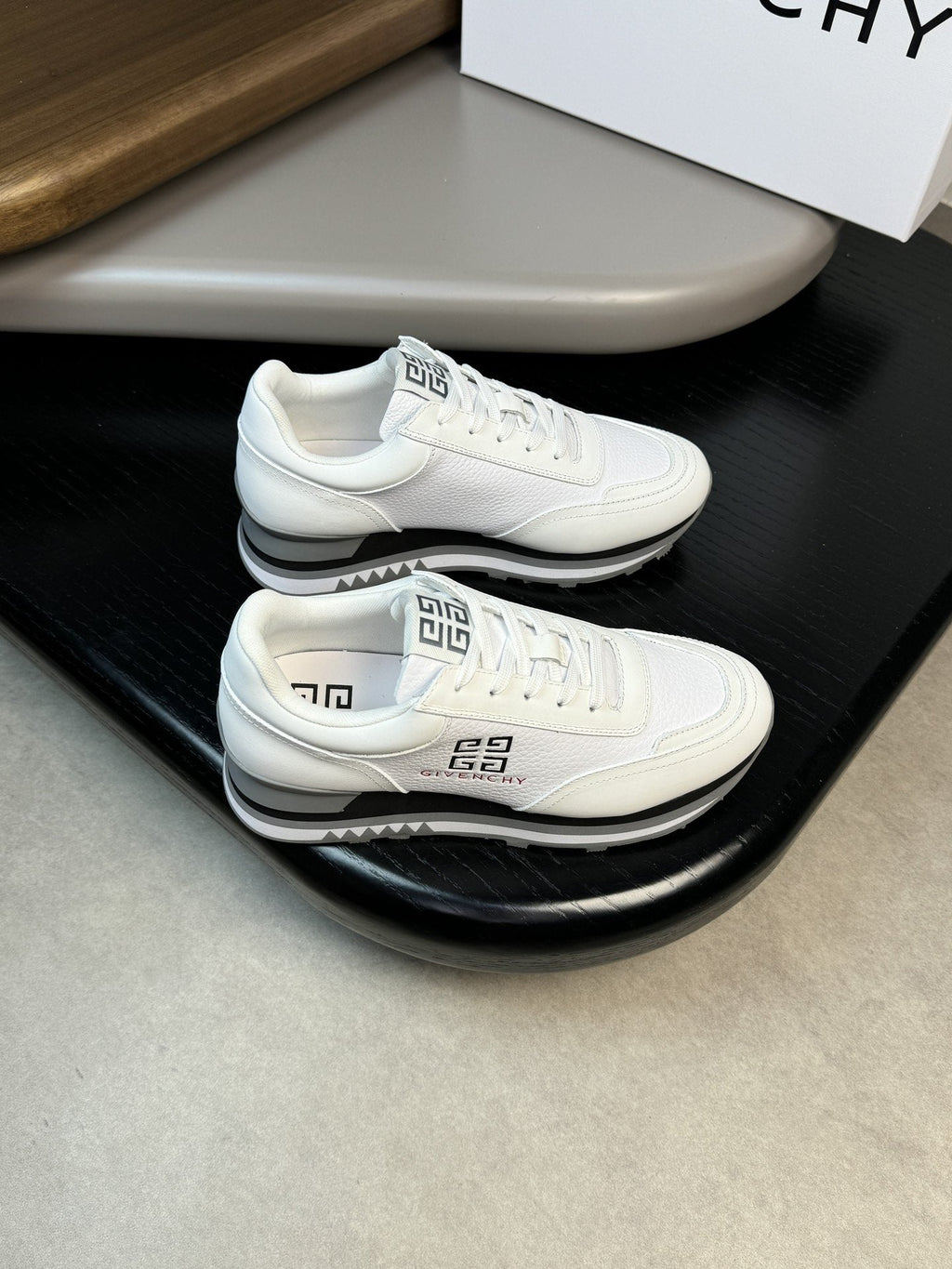 Givenchy Paneled Low-Top Sneakers