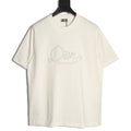 Dior Script Lettering Graphic T-Shirt - Off-White